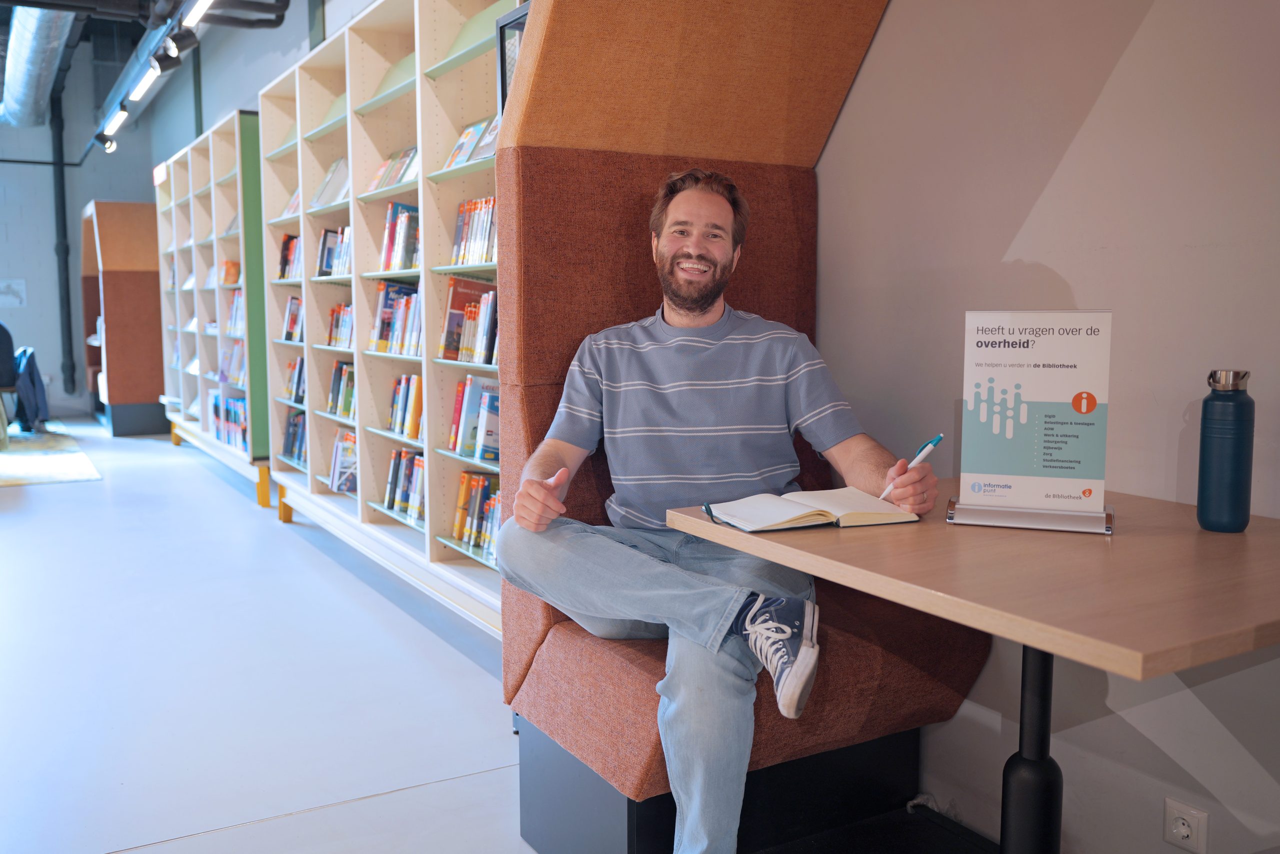 IDO Spreekuur in Warenhuis Oss met Luuk Windmuller